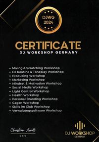 Profi DJ Weiterbildung